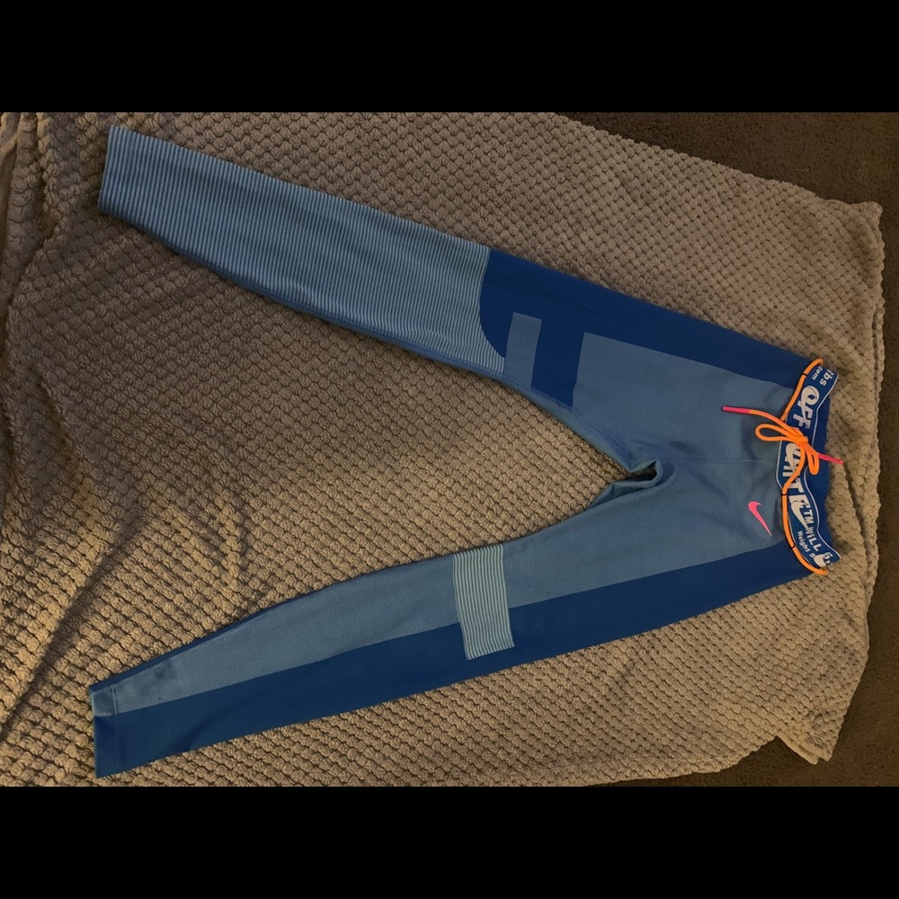 Off White Nike Easy Run Tights Size Small-100% Authentic.